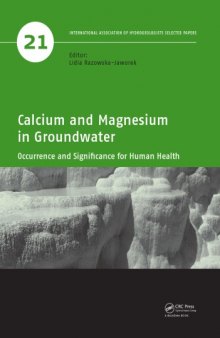 Calcium and magnesium in groundwater : occurrence and significance for human health