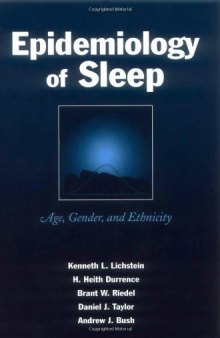 Epidemiology of Sleep: Age, Gender, and Ethnicity