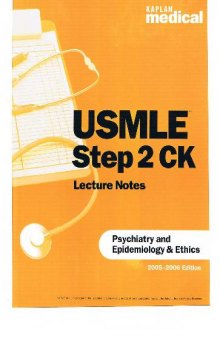 USMLE-STEP2-Psychiatry and Epidemiology Ethics
