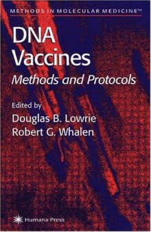 DNA Vaccines - Methods And Protocols (Methods in Molecular Medicine)