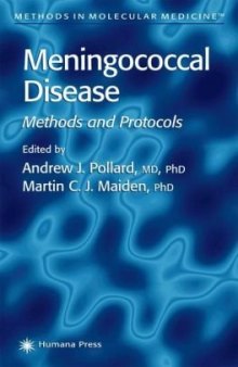 Meningococcal Disease: Methods and Protocols (Methods in Molecular Medicine)