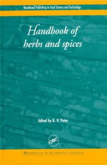 Handbook of herbs and spices: Volume 1