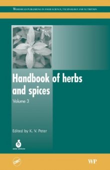 Handbook of herbs and spices: Volume 3