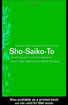 3 Sho-Saiko-To: Scientific Evaluation and Clinical Applications
