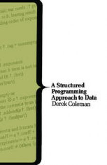 A Structured Programming Approach to Data
