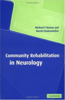 Community Rehabilitation in Neurology