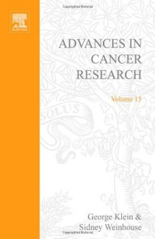 Advances in Cancer Research, Vol. 15