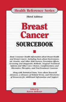 Breast Cancer Sourcebook (Health Reference Series)
