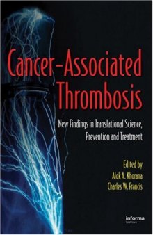 Cancer-Associated Thrombosis: New Findings in Translational Science, Prevention, and Treatment (Softcover Edition)