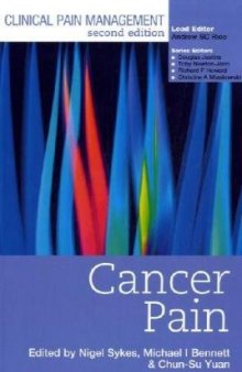 Clinical Pain Management Cancer Pain, 2nd edition