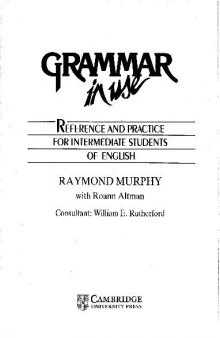 English Grammar in Use - Reference and Practice for Intermediate Students