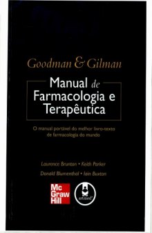 Goodman & Gilman: Manual de Farmacologia e Terapêutica