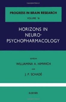 Horizons in Neuro-Psychopharmacology