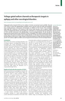 The Lancet Neurology 9 (4) Voltage-gated sodium channels as therapeutic targets in epilepsy and other neurological disorders