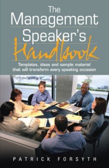 Management Speaker's Handbook