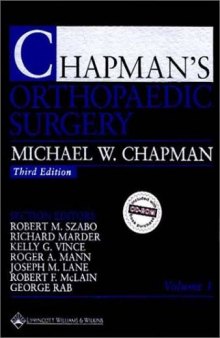 Chapman's Orthopaedic Surgery