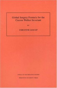 Global surgery formula for the Casson-Walker invariant