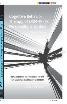 Cognitive Behavior Therapy Of Dsm-Iv-Tr Personality Disorders