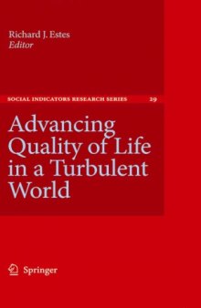 Advancing Quality of Life in a Turbulent World (Social Indicators Research Series)