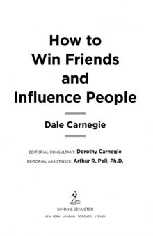 How to Win Friends and Influence People   