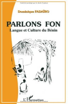 Parlons Fon : Langue et Culture du Benin