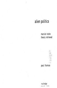 Alien Politics: Marxist State Theory Retrieved