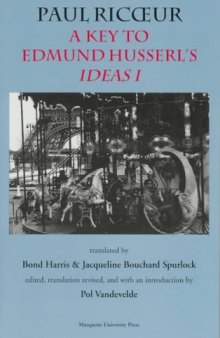 A Key to Husserl's Ideas I