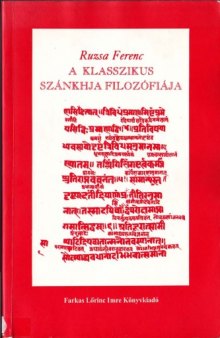 A klasszikus szankhja filozofiaja   Classical Samkhya Philosophy