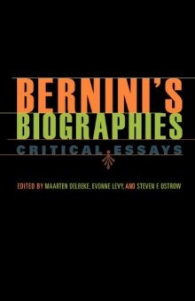 Bernini's Biographies: Critical Essays