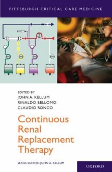 Continuous Renal Replacement Therapy (Pittsburgh Critical Care Medicine)