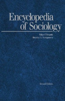 Encyclopedia of Sociology, 2nd edtion