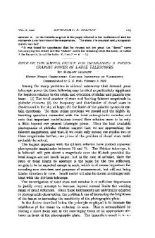 A Note on the Simple Device for Increasing a Photographic Power of Large Telescopes (1920)(en)(4s)