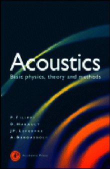 Acoustics. Basic Physics, Theory and Methods