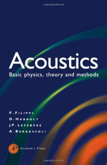 Acoustics: Basic Physics, Theory, and Methods