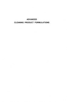 Advanced cleaning product formulations. / [Vol. 1], Household, industrial, automotive