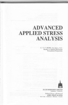 Advanced Applied Stress Analysis