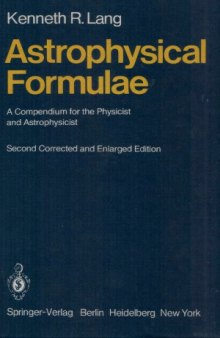 Astrophysical formulae