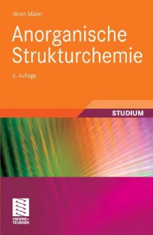 Anorganische Strukturchemie, 6. Auflage