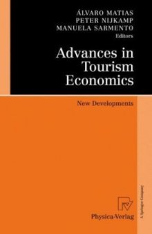 Advances in Tourism Economics: New Developments