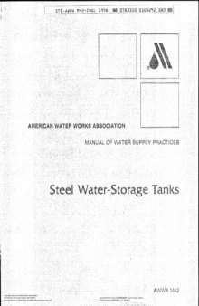Steel water-storage tanks