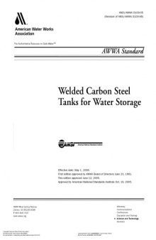 Welded Carbon Steel  Tanks for Water Storage