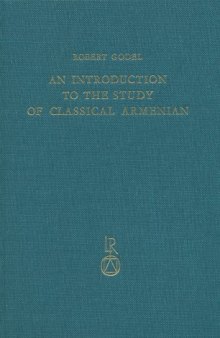 An Introduction to the Study of Classical Armenian