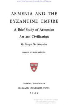 Armenia and the Byzantine Empire