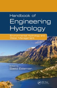 Handbook of engineering hydrology 3. Environmental hydrology and water management