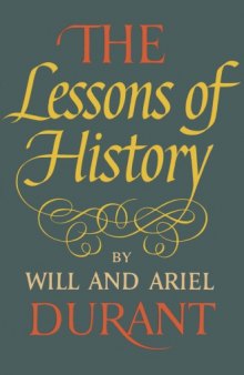 The lessons of history