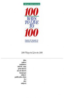 100 ways to live to 100
