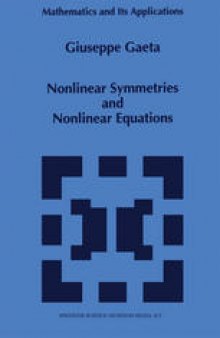 Nonlinear Symmetries and Nonlinear Equations