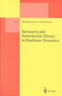 Symmetry and perturbation theory in nonlinear dynamics