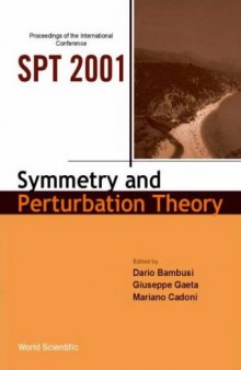 Symmetry and perturbation theory. Proc. int. conf., Italy 2001