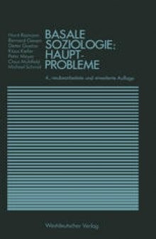 Basale Soziologie: Hauptprobleme